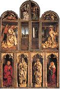 Jan Van Eyck Closed view, back panels china oil painting reproduction